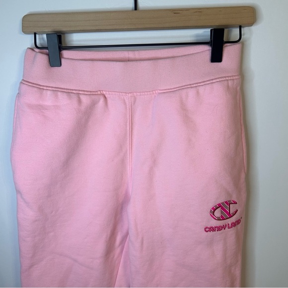 Champion Kids Girls Candyland Sweatpants in Pink, Size Large, Joggers - Picture 4 of 13
